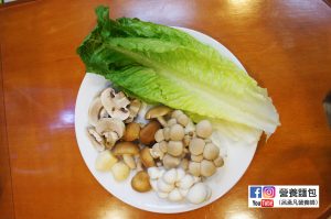 mushroom salad materials